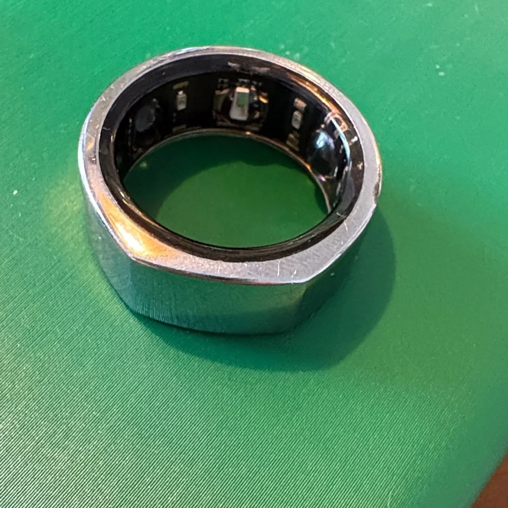 Oura Ring heritage gen 3 silver size 6